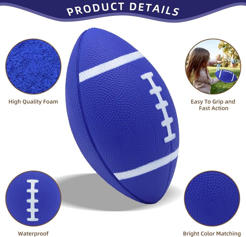 Magicorange Foam Football, 7" Soft Footballs for Kids Toddler Junior Youth, Mini Size Football for Indoor Outdoors - Image 3